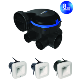 Kit EasyHOME HYGRO Classic avec Bouches BDH ELEC